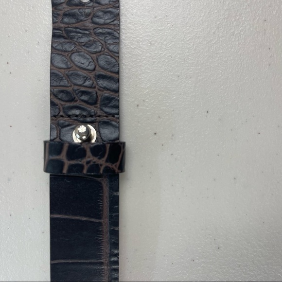 HAROLD’S Brown Leather Belt Size Small - Picture 5 of 10